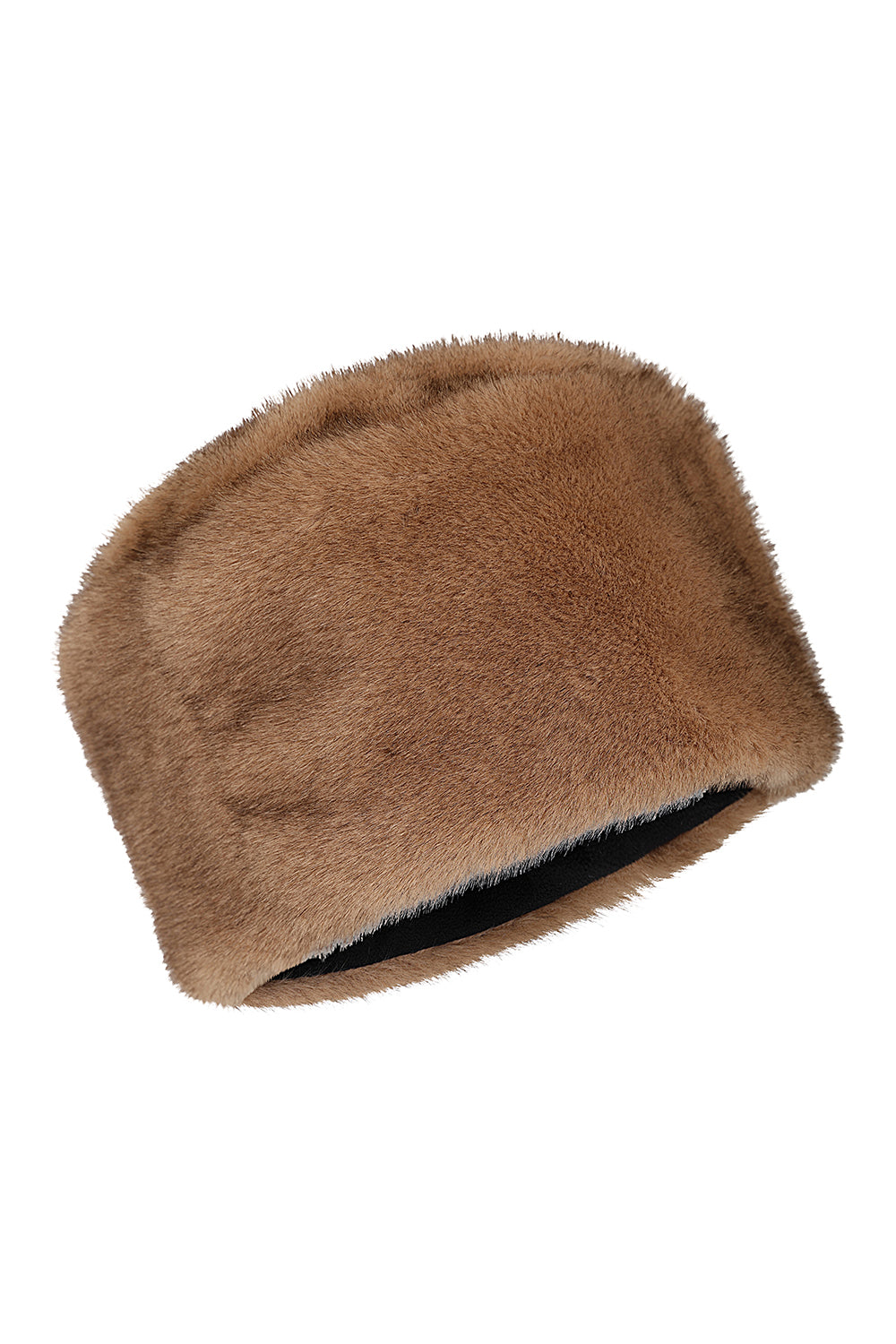 Black LORNA FUR HAT