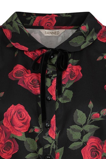 Lilly Romantic Roses blouse