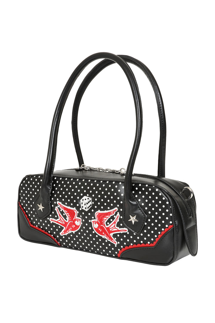 Black VIVA LAS VEGAS HANDBAG