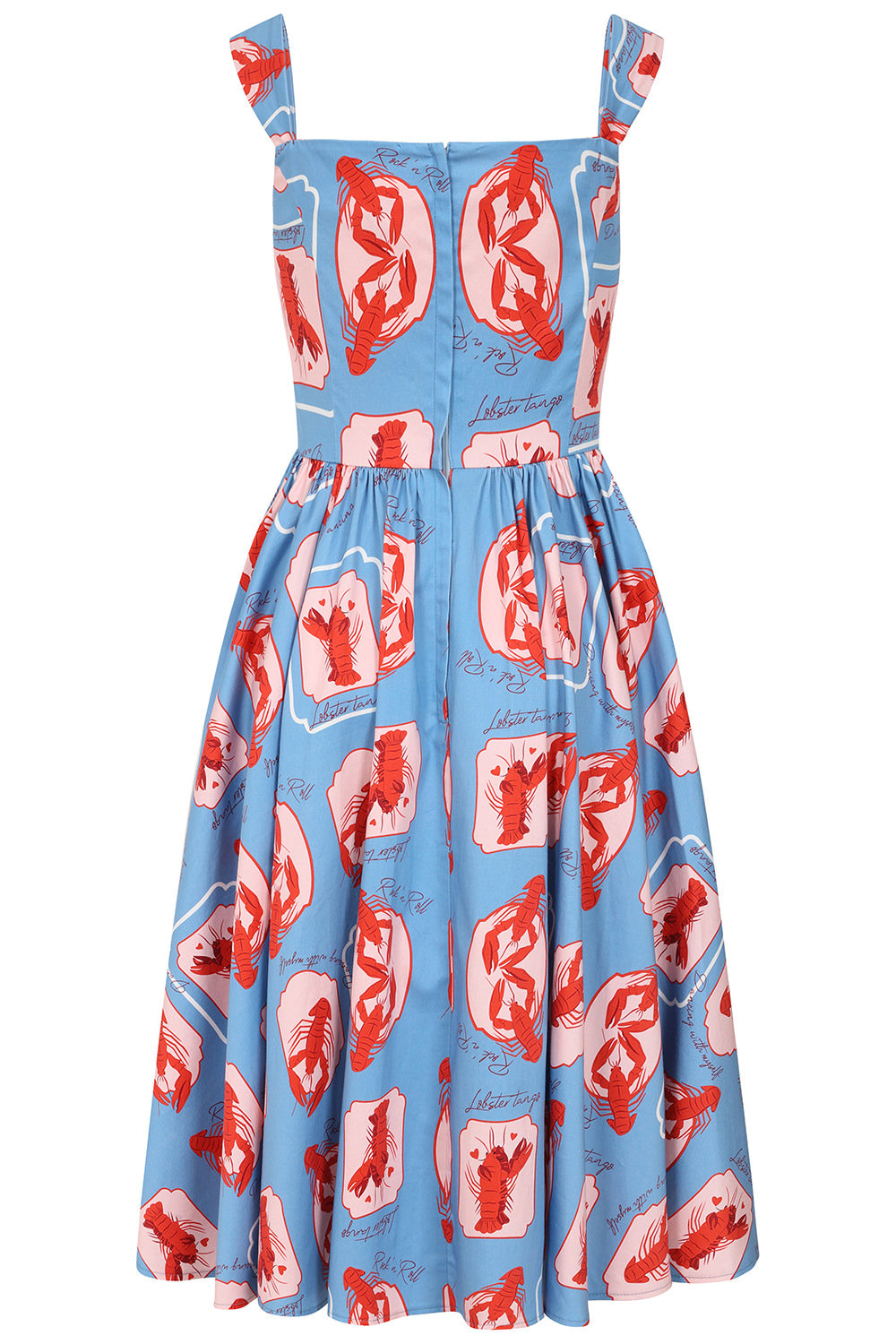 Blue Winnie Lobster Love Dress