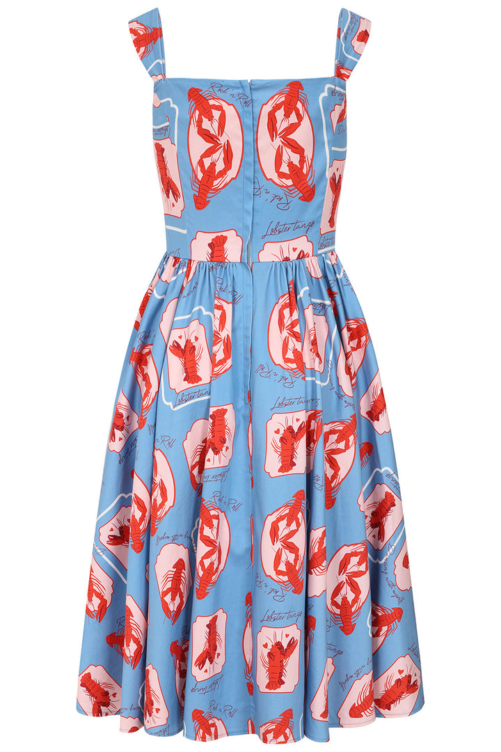 Blue Winnie Lobster Love Dress