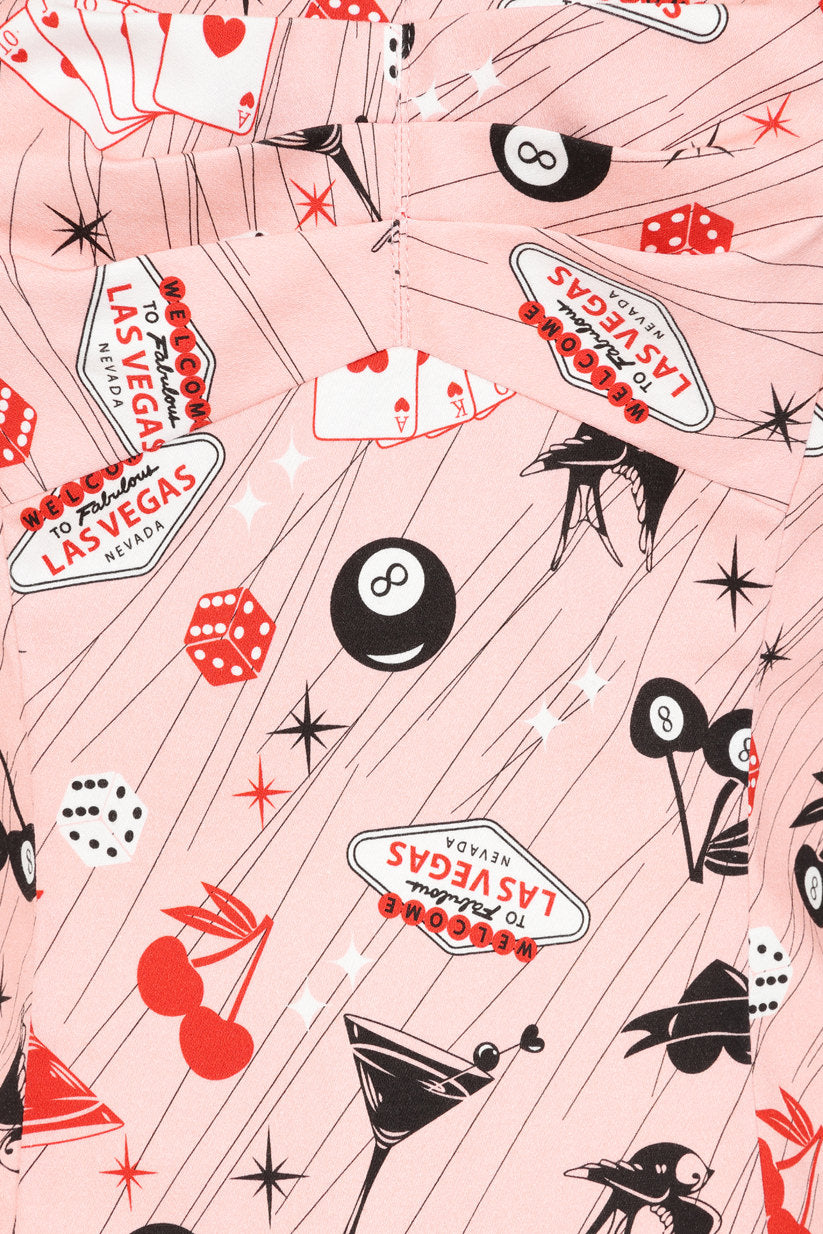 Pink Babe Viva las vegas top