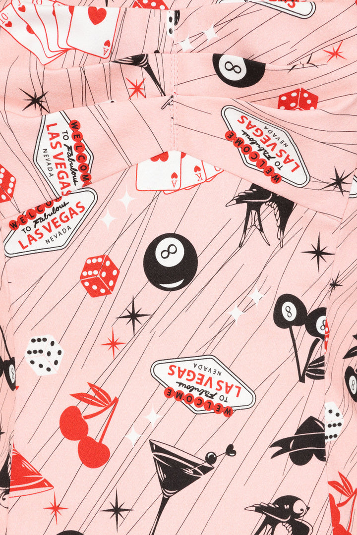 Pink Babe Viva las vegas top