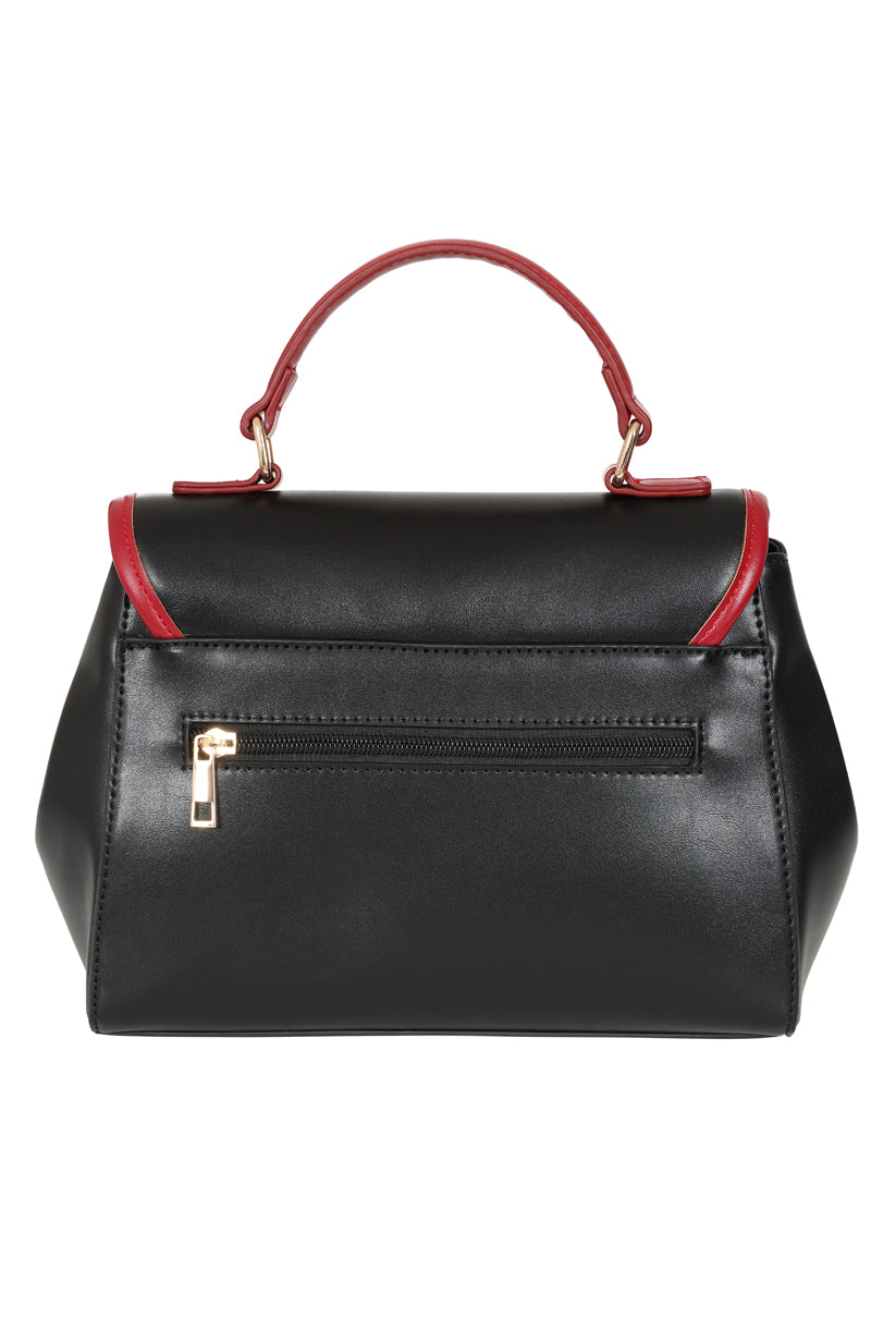 Black TRUE LOVE HANDBAG
