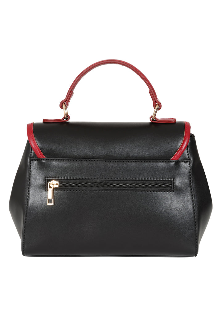 Black TRUE LOVE HANDBAG