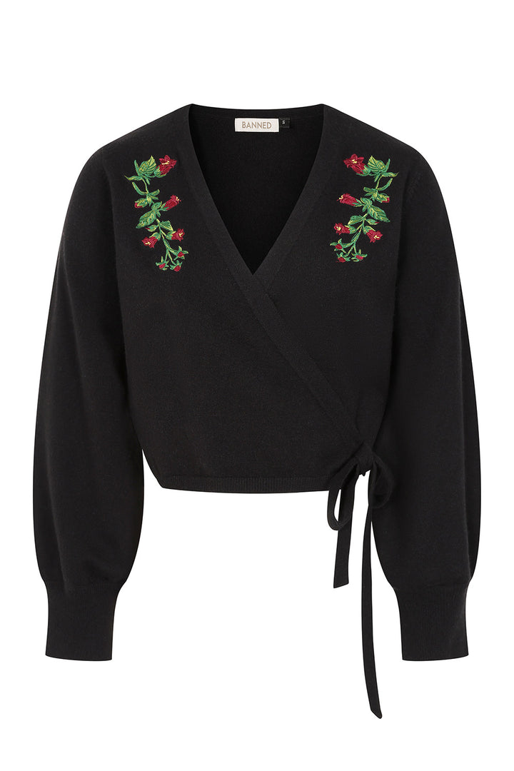 FATIMA WRAP CARDIGAN