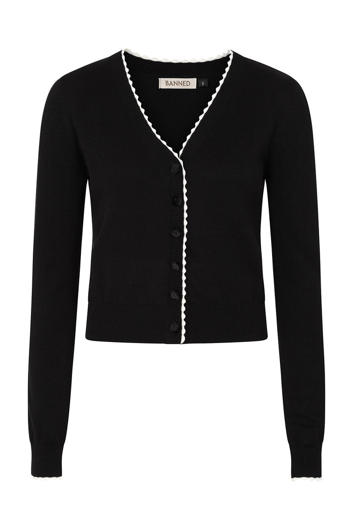 Black MARA CARDIGAN