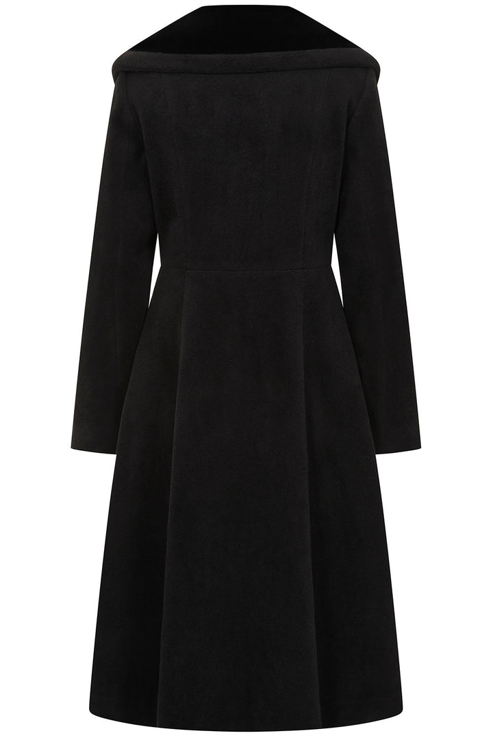 Black CLOTILDE COAT