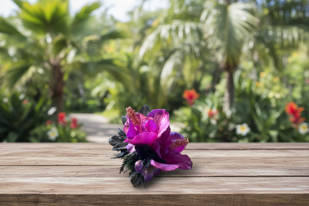 Tropical pinup hair flowers