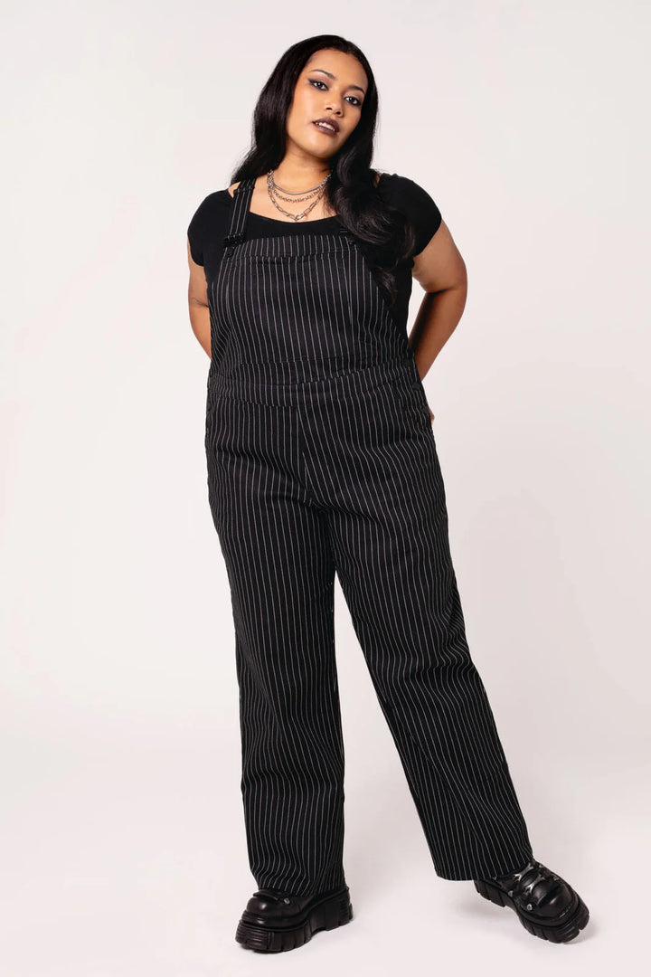 Pinstripe Dungarees
