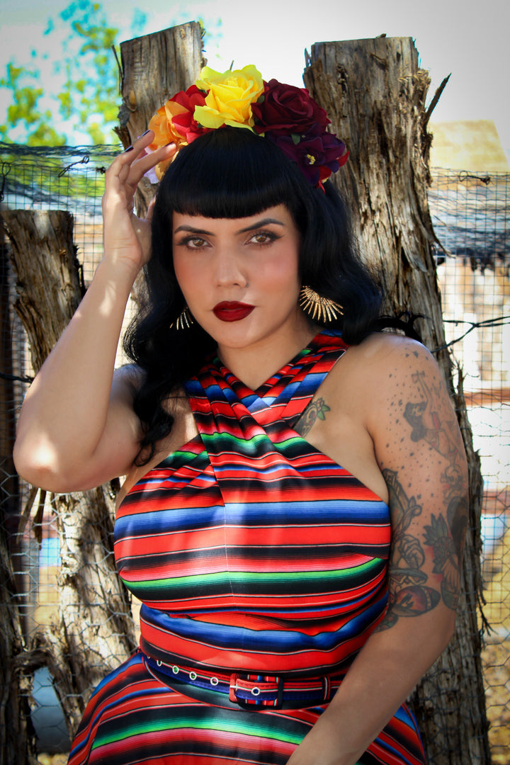 Serape Swing dress