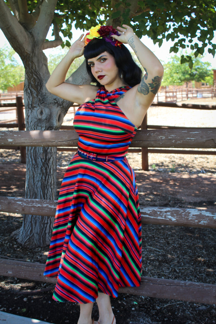 Serape Swing dress