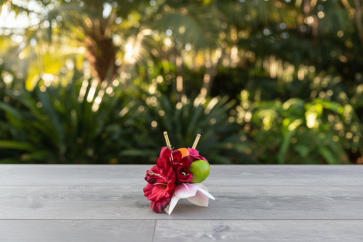 Tropical pinup hair flowers