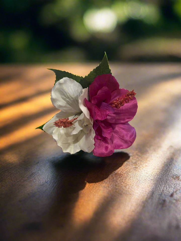 Tropical pinup hair flowers
