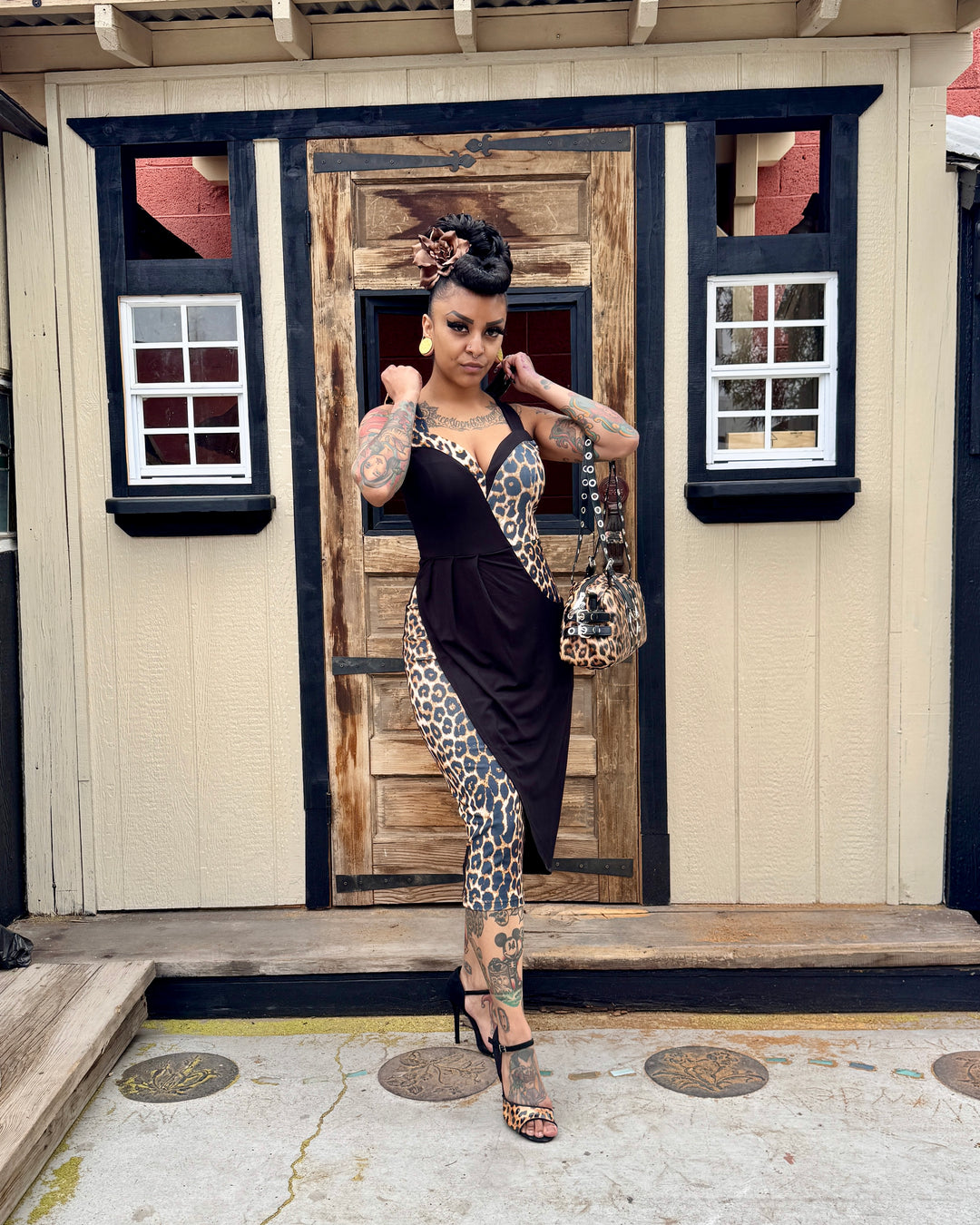 Das Rum-Dschungel-Jerseykleid