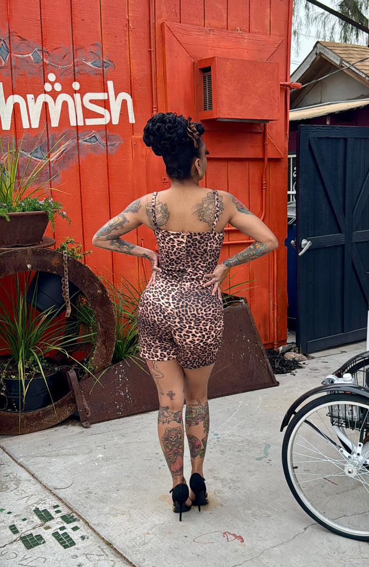 Playsuit with matching skirt