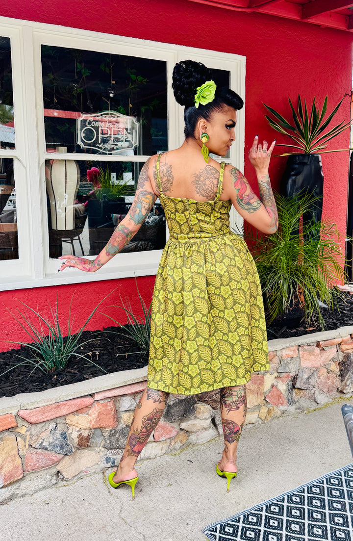 Playsuit with matching skirt