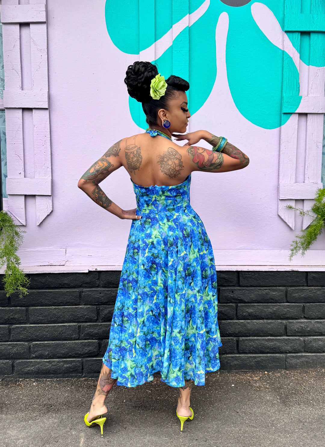 Wild Carnation dress