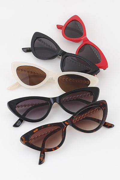rounded cat eye sunnies