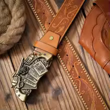 Western gambler Belt