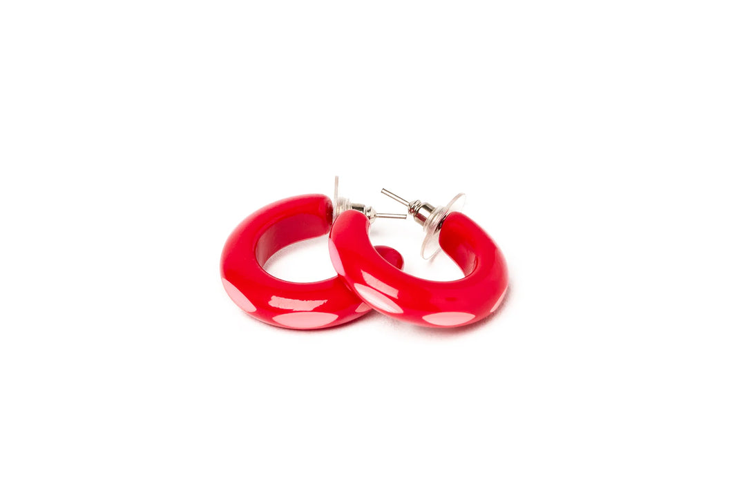 Blooming Hoop Earrings