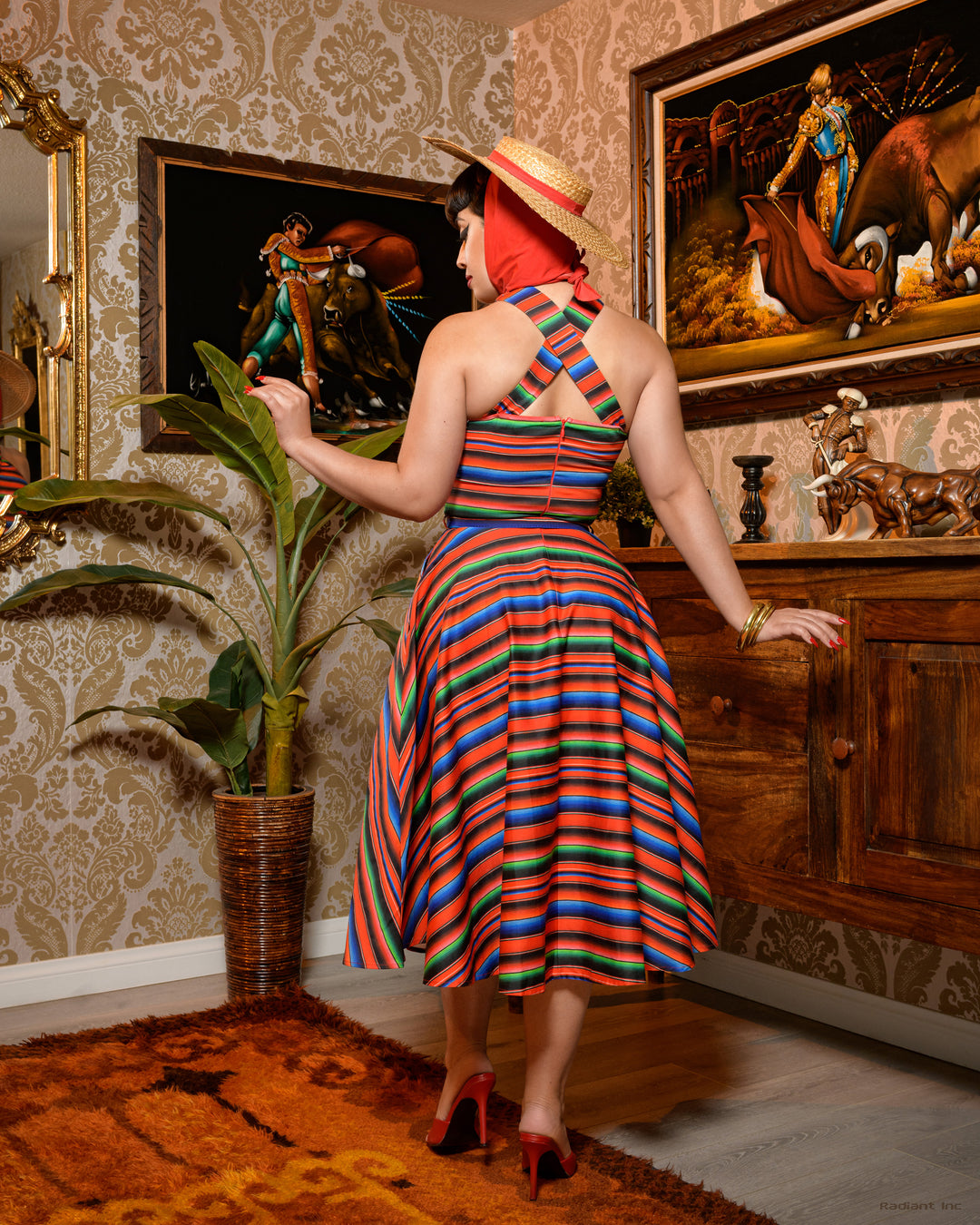 Serape Swing dress
